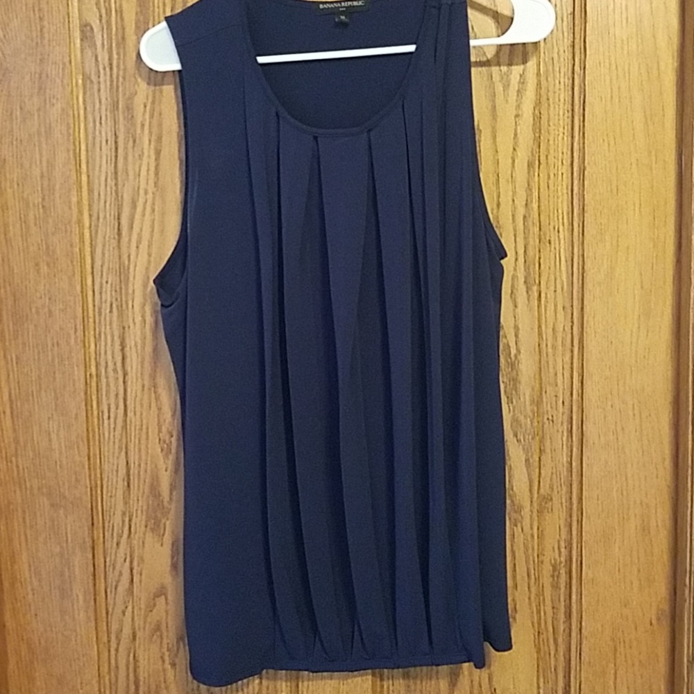 Navy blue tank top